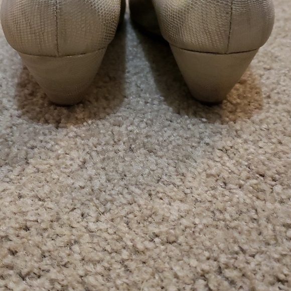 Alfani Step n Flex Peep Toe Wedge Heels - Picture 4 of 6